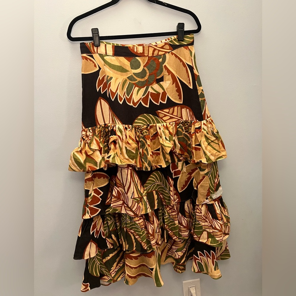NWOT Multicolored Zara Maxi skirt